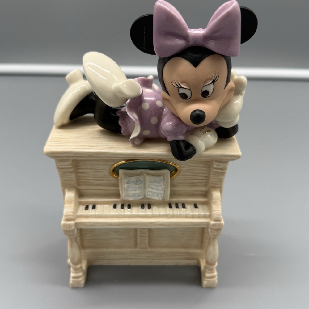 Lenox Disney Mickey's Musical‎ Melody Porcelain Figurine Minnie Mouse Only